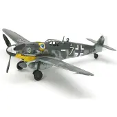 Tamiya Messerschmitt Bf109 G-6, Fixed-wing aircraft model, Montagesatz, 1:72, Messerschmitt Bf109 G-6, Beide Geschlechter, Kunststoff
