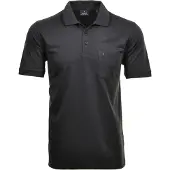 Ragman Herren Poloshirt - Oberteil, Softknit-Polo, Baumwollmischung, Brusttasche, Knopfleiste, kurz, einfarbig