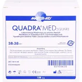 Quadra MED square 38x38 mm Strips Master Aid 100 St Pflaster