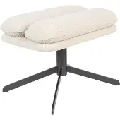 Zuiver | Hocker Maltine Weiß Polyester 47x60x44 cm | NADUVI