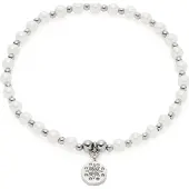 Leonardo Damen-Armband Edelstahl Leonardo Weiß