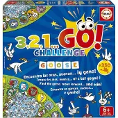 Educa Lernspiel 3,2,1 GO CHALLENGE GANS Karton Kinder