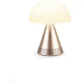 Lexon LH76MD, Gold, Acrylnitril-Butadien-Styrol (ABS), Aluminium, Glas, Schlafzimmer, Kinderzimmer, Flur, Tisch/Bank, Büro, LED, Warmweiß, Akku, USB