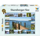 Starnberger Spiele Puzzle Starnberger See 1000 Teile 680 x 480 mm Seemotive