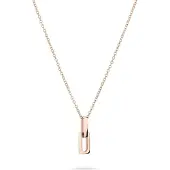 Liebeskind berlin Halskette - Edelstahl Mini Link - Gr. unisize - in Quarz - für Damen