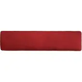TRAUMSCHLAF Premium Interlock Kissenbezug 40x140 cm für Seitenschläferkissen weinrot