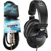 Roland RH-200 Black mit 3m Verlängerungskabel