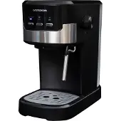 Gastronoma 18110002 - Espressomaschine 15 bar 1100W - Schwarz Silber