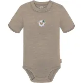 Normani Baby Merino Kurzarmbody „Tihoi" - 9305