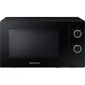 Samsung MS20A3010AL, Arbeitsplatte, Solo-Mikrowelle, 20 l, 700 W, Drehregler, Schwarz