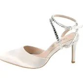 Buffalo Nadia-Hochzeitsschuhe Damen Pumps in Weiß, Größe 39
