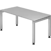 Hjh OFFICE PRO JAVA 16 S - Grau 160 x 80 höhenverstellbar