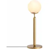 Opviq , Vintage Tischlampe mit Metallkörper, Glasabdeckung, 18 x 18 x 52 cm | Kabel 200 cm, E14 Fassung, max. 40 W | Modernes, skandinavisches Design für stilvolle Räume.