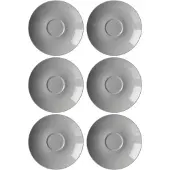 Ritzenhoff & Breker Untertasse "Kaffeeuntertassen Doppio ø 16 cm 6er Set"