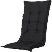 Madison Sitzauflage für Niederlehner Panama 105x50 cm Schwarz MONLB223