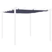 Sweeek - Pergola-Dachleinwand 3x3m Isla - Grau