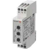 Carlo gavazzi Tidsrelæ Multifunktionstimere 12-240VAC/DC 1-polet 01s-100t Byggebredde: 175 mm