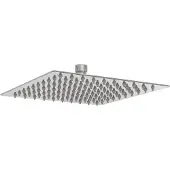 vidaXL Regenbrause Edelstahl 304 20x20 cm Quadrat