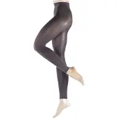 Esprit Feinstrumpfleggings "Cotton", Damen, Gr. 42-44, stone grau (3988), Strumpfhosen Feinstrumpfleggings