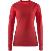 Craft Skipullover Nordic Wool Crew Neck Pink Damen-XS