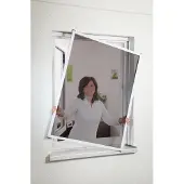 Hecht International Insektenschutz-Fensterrahmen "MASTER SLIM POLLE", Pollenschutzgewebe