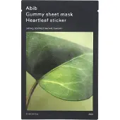 Abib Gummy Sheet Mask Heartleaf Sticker – Beruhigende Gesichtsmaske 3 St