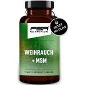 FSA NUTRITION Weihrauch Boswellia Extrakt + MSM Kapseln im Glas 56 g