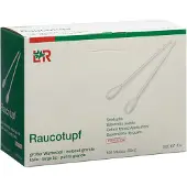 Lohmann & Rauscher Raucotupf Stieltupfer 1 St ster.großer Wattekopf 50x2 Tupfer