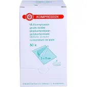 NOBAMED Mullkompressen 5x5 cm steril 8fach 50x2 St Kompressen