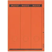 Leitz Rückenschilder lang, PC-beschriftbar, Rückenbreite 80 mm, selbstklebend 75 St., rot