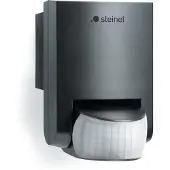 Steinel IS 130-2, Wand, Drinnen, Draußen, Schwarz, 8 s, IP54, 8 - 2100 s