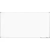 MAUL Whiteboard 2000 MAULpro, weiß emailliert, Rahmen platingrau, 1200 x 1800 mm