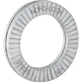 Lemvigh-Muller Scheibe DNL 8 8,7 x 13,5 x 2,5 mm, Standard zinklamellenb., geklebt