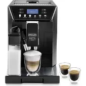De'Longhi De’Longhi ECAM46.860.B, Espressomaschine, 2 l, Kaffeebohnen, Gemahlener Kaffee, Eingebautes Mahlwerk, 1450 W, Schwarz
