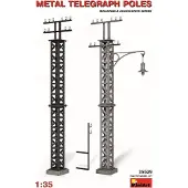 MiniArt Telegraphenmasten aus Metall