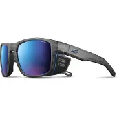 Julbo J5441120 Unisex-Sonnenbrille Vollrand Eckig Kunststoff-Gestell, grau