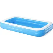 Bestway 54150, Aufblasbarer Pool, 850 l, Vinyl, Blau, Weiß