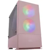 Mars Gaming MCZ, Mini Tower, PC, Pink, micro ATX, Mini-ITX, Gaming, Vorderseite, Oben