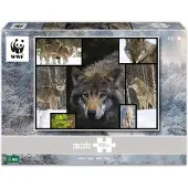WWF Puzzle Wölfe (1000 Teile) Wolves Puzzel Tiere Wolf