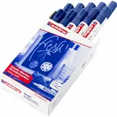 Edding Flüssige Kreidemarker 4095 Blau (10 Stück)