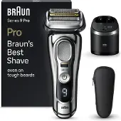 Braun Series 9 9486cc, Folienschaber, Chrom, Akku, Lithium-Ion (Li-Ion), Integrierte Batterie, 60 min