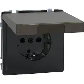 Merten Steckdose 1f mokka glz System Design UP MEG2314-6052