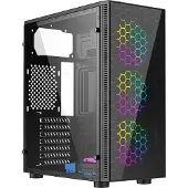 Gembird CCC-FC-500 Gaming ARGB Gehäuse Fornax 500, schwarz