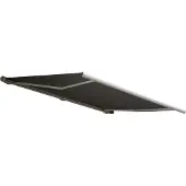 Mendler Elektrische Kassettenmarkise H122, Markise Vollkassette 4x3m Polyester Anthrazit