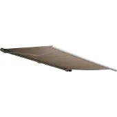 Mendler Elektrische Kassettenmarkise H122, Markise Vollkassette 4x3m Polyester Sand