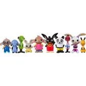 Spectron Bing Spielfiguren Set - 10 Stück - Bing Spielzeugfiguren