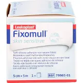 Bsn Fixomull Skin Sensitive 5cmx5m, 1 St Pfl