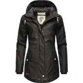 NAVAHOO Regenjacke "Oceans Heart" mit Kapuze stylischer wasserdichter Regenmantel mit Kapuze
