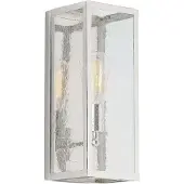 Elstead Lighting Elstead Harrow Wandleuchte E27 Poliertes Nickel