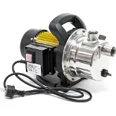 Wiltec Gartenpumpe 3800l/h 1200W Wasserpumpe Pumpe 4.8 bar Teich Regenwasserpumpe